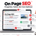 On Page SEO