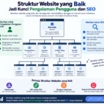 struktur website