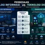 Perbedaan Teknologi Informasi dan Teknologi Digital