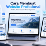 cara membuat website profesional