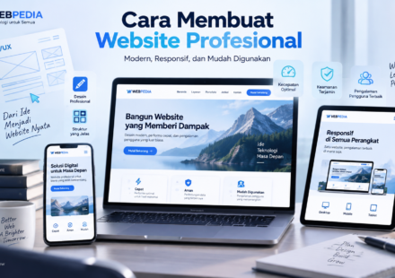 cara membuat website profesional