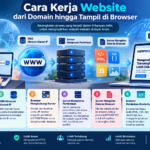 cara kerja website