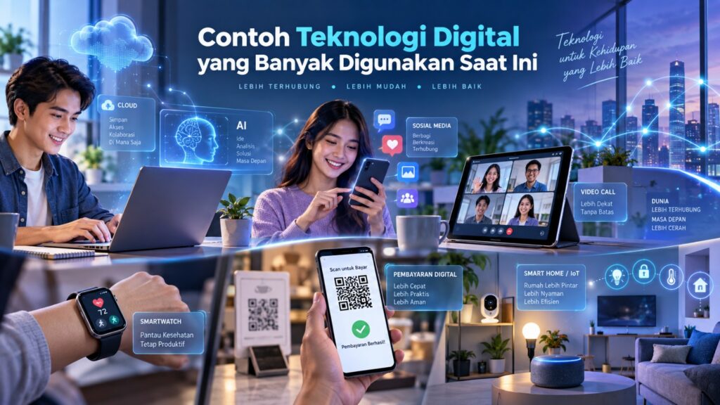 contoh teknologi digital