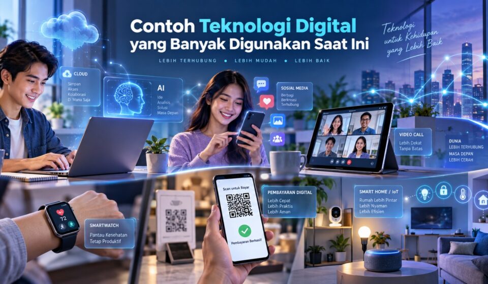 contoh teknologi digital