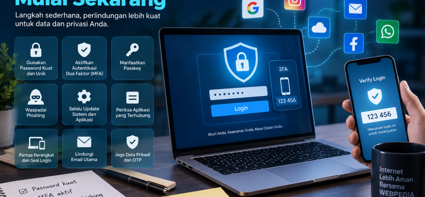 cara meningkatkan keamanan akun online