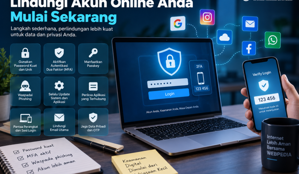 cara meningkatkan keamanan akun online