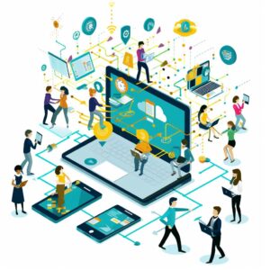 Pemanfaatan teknologi digital untuk informasi dan pembelajaran